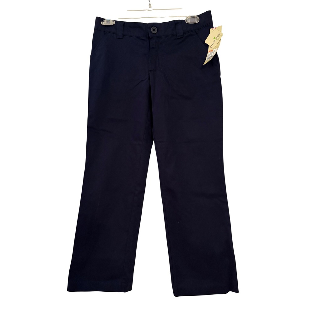 Cherokee Uniform Pants Girls‎ Navy Blue Schoolwear Adjustable Waist 10P